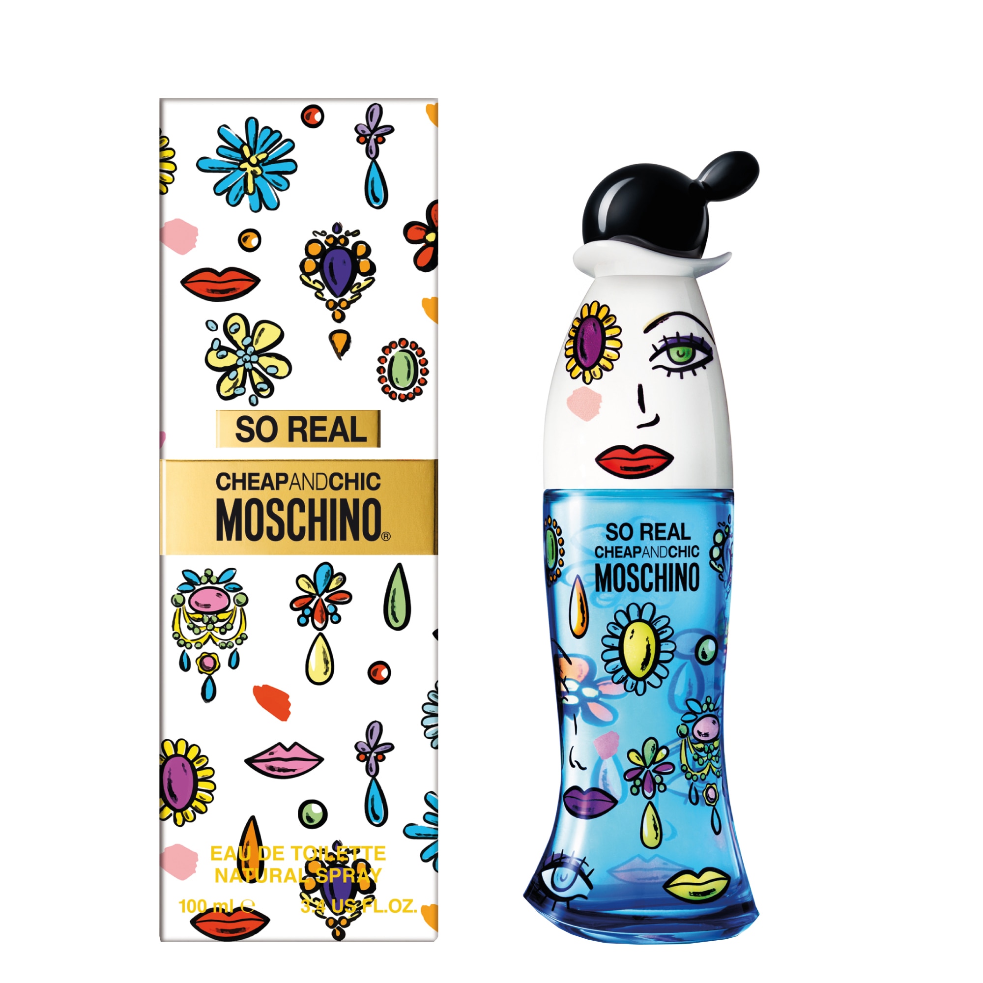 Apa de Toaleta Moschino, So Real, Femei, 100 ml