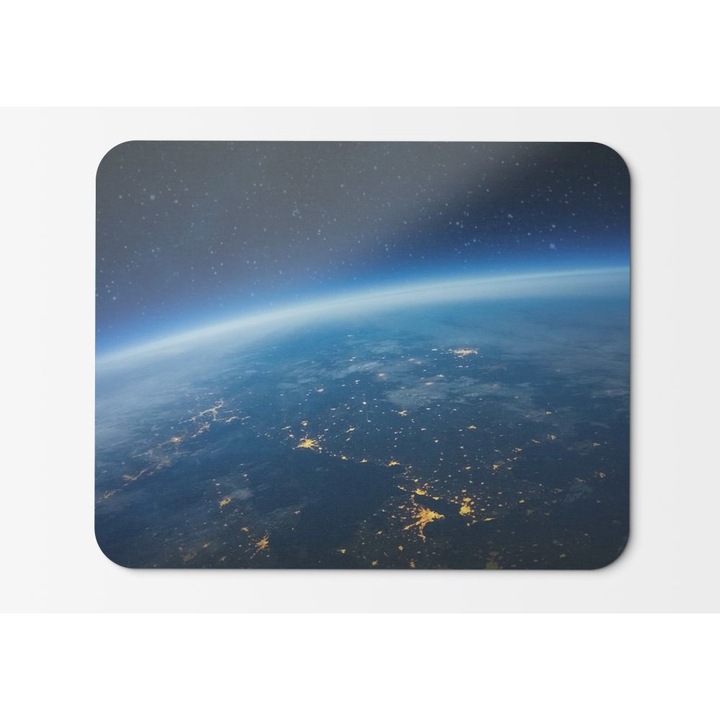 Mouse Pad Earth Above Space - 21.5 x 27 x 0.3cm