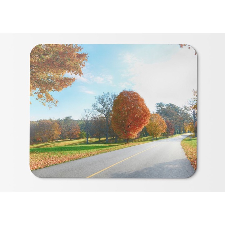 Egérpad Highway őszi lombozat - 21,5 x 27 x 0,3 cm