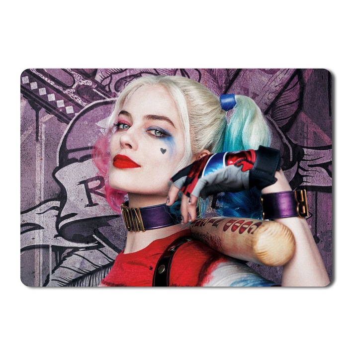 Egérpad Harley Quinn öngyilkos osztag Margot Robbie - 21,5 x 27 x 0,3 cm
