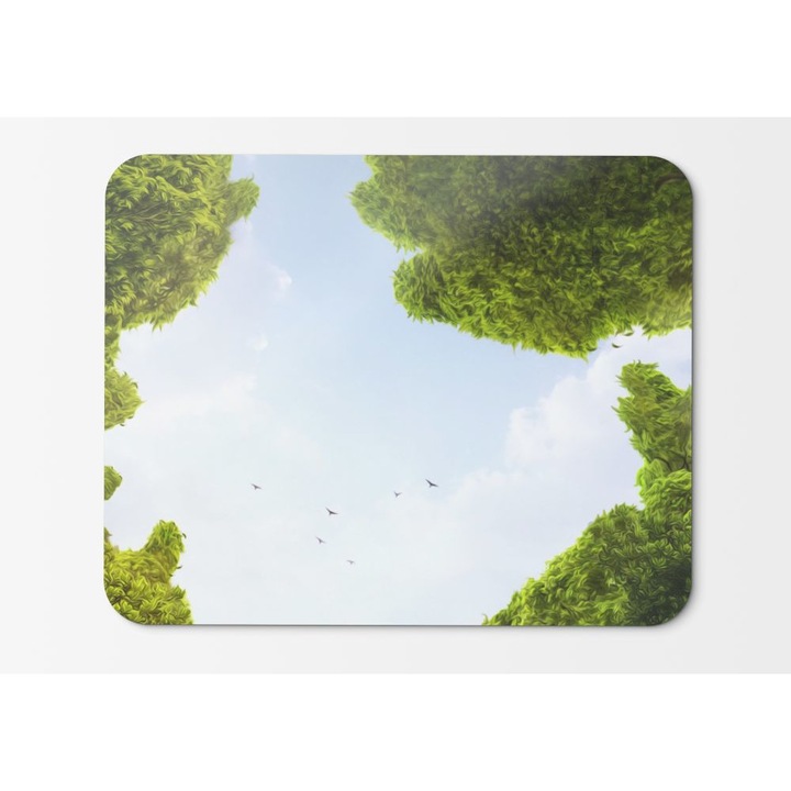 Egérpad India fák zászlaja Cgi - 21,5 x 27 x 0,3 cm