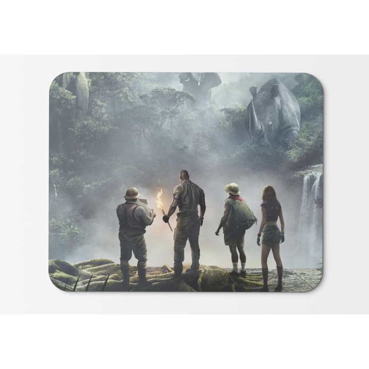Mouse Pad Jumanji Welcome To The Jungle - 21.5 x 27 x 0.3cm