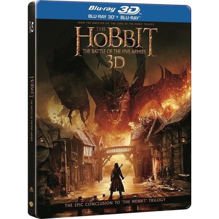 Hobbitul 3 Batalia Celor Cinci Ostiri The Hobbit The Battle Of The Five Armies Blu Ray 3d Steelbook Blu Ray 2014 Emag Ro