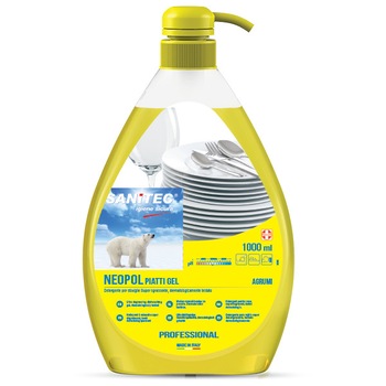 Detergent gel ultra-degresant cu agent antibacterian 1000 ml Detergent gel ultra-degresant cu agent antibacterian 1000 ml