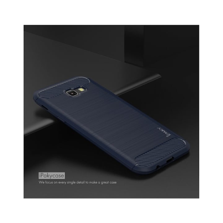 Carcasa protectie spate IPAKY din gel TPU pentru Samsung Galaxy A5 (2017), Albastru inchis