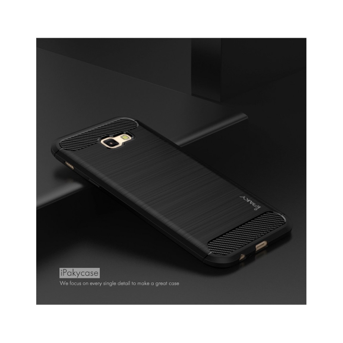 Carcasa protectie spate IPAKY din gel TPU pentru Samsung Galaxy A5 (2017), Neagra