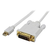 Cablu Mini DISPLAYPORT - DVI, lungime 1.8m, mufe aurite
