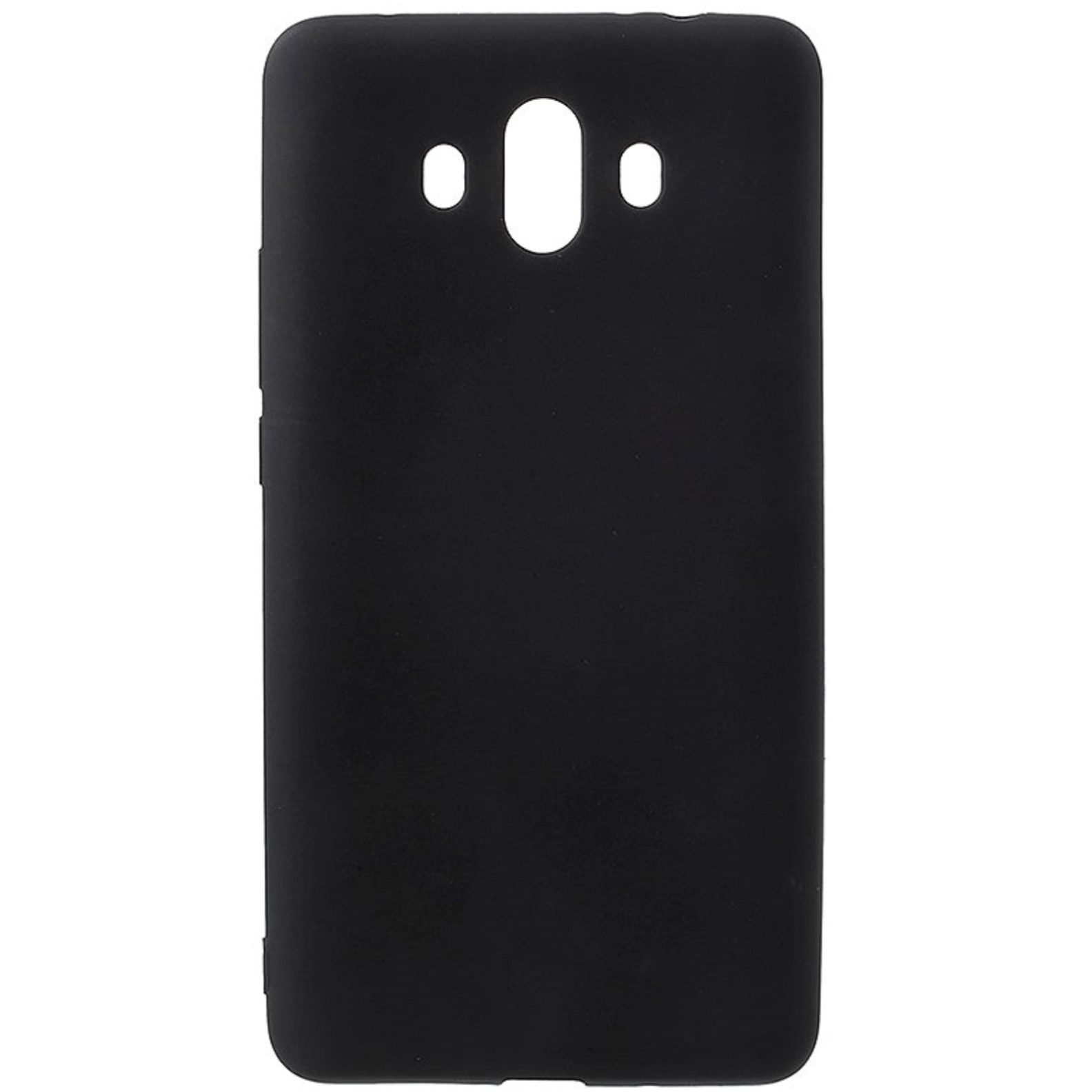 Husa protectie spate soft silicon, pentru Huawei mate 10, capac de protectie, carcasa, bumper, negru, BBL224