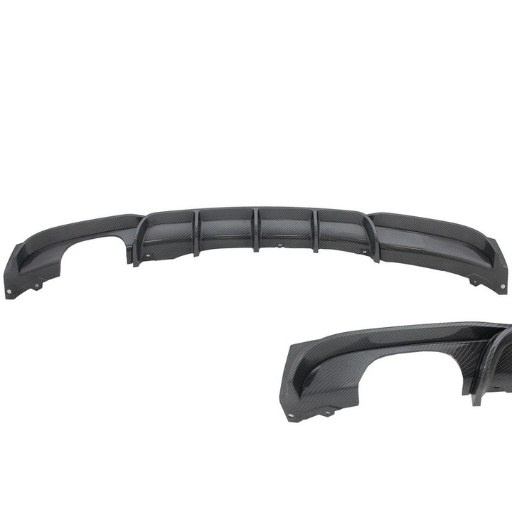 Дифузьор на задната броня Карбоново фолио ауспух отляво Съвместим с BMW Серия 3 F30 F31 (2011-нагоре) M Performance Design