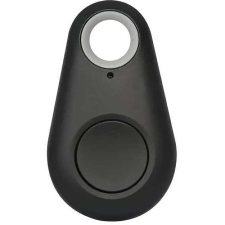 Ключодържател против изгубване с локация в реално време чрез bluetooth, iZowe, черен