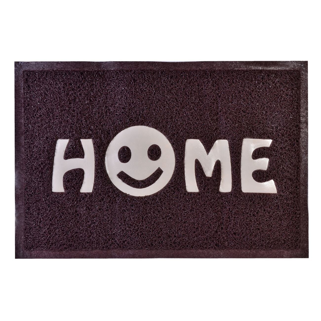 Covoras intrare Soda Home, model cu imprimeu Smiley Face, 40 x 60 cm