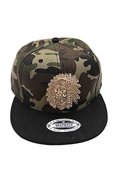 Sapca snapback cu logo metalic,indian ,camo Sapca snapback cu logo metalic,indian ,camo