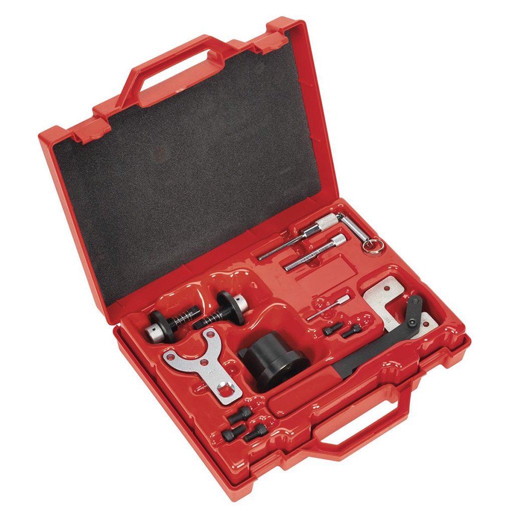 Set dispozitive de blocare distributie pentru motoarele Alfa Romeo, Fiat, Ford, Lancia, Suzuki, Vauxhall/Opel 1.3 JTD/CDTi/DDiS/ TDCi pe lant, Sealey