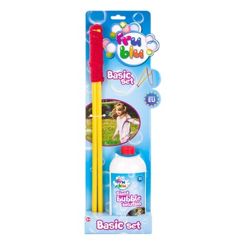 Set baloane de sapun Fru Blu - Basic, cu solutie baloane 500 ml Set baloane de sapun Fru Blu - Basic, cu solutie baloane 500 ml
