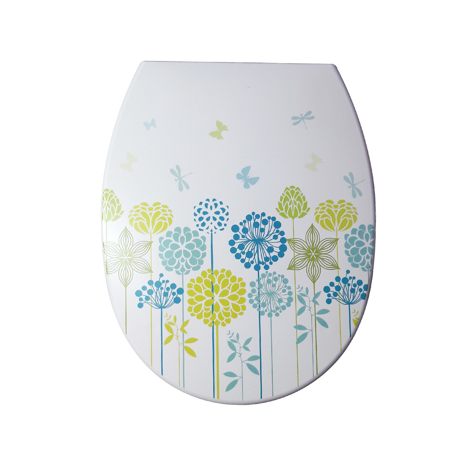 Capac WC universal Elif Plastik, 36.5x45x35cm, cu balamale de plastic ...