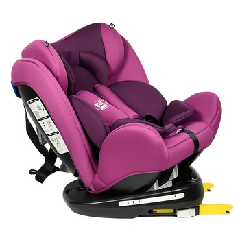 Scaun Auto Tweety Purple cu Isofix rotativ 360 grade BUF BOOF 0 36 kg baza neagra Scaun Auto Tweety Purple cu Isofix rotativ 360 grade BUF BOOF 0 36 kg baza neagra