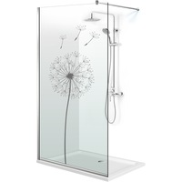 paravan dus walk-in 80x195 cm aqua roy model memory gri antracit sticla clara 8 mm imagen 53_0_
0
