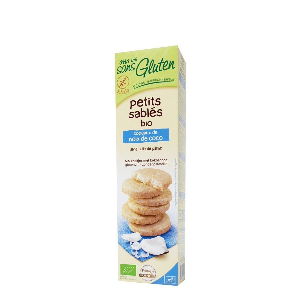 Biscuiti fara gluten cu nuca de cocos, Ma vie sans gluten, 150g