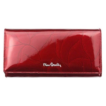 Portofel dama din piele naturala Pierre Cardin GPD027, Rosu, Rosu, 19 cm x 10 cm Portofel dama din piele naturala Pierre Cardin GPD027, Rosu, Rosu, 19 cm x 10 cm