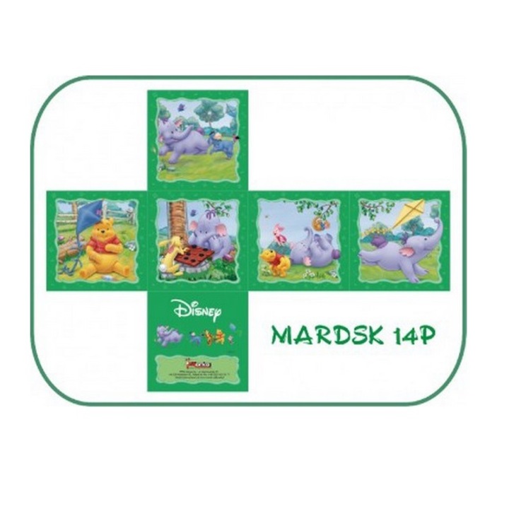 Puha fürdőkocka Disney, Micimackó Play