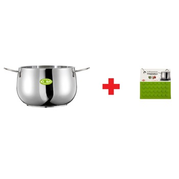 Oala IoBio 22 cm 5 lt + suport magnetic Oala IoBio 22 cm 5 lt + suport magnetic