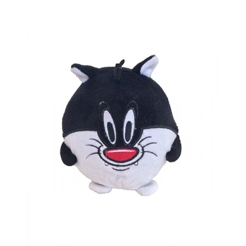 Jucarie de plus Warner Bros Sylvester minge, 10 cm Jucarie de plus Warner Bros Sylvester minge, 10 cm