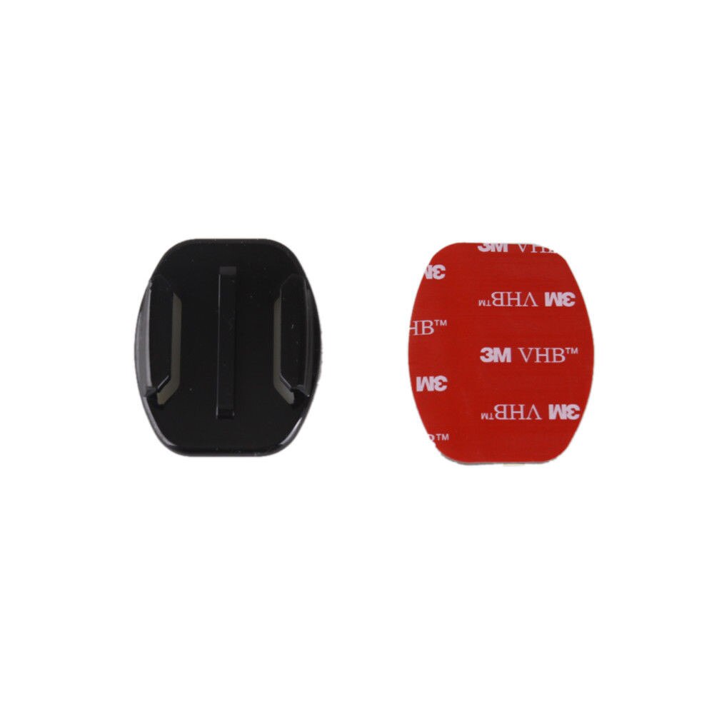 Prindere adeziva dreapta quick release cu sticker 3M compatibila cu GoPro Hero 2 3 4 5 6 SJ Cam GitUp