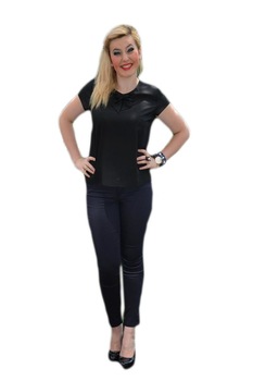 Bluza tinereasca de vara, D&J Exclusive, Negru Bluza tinereasca de vara, D&J Exclusive, Negru