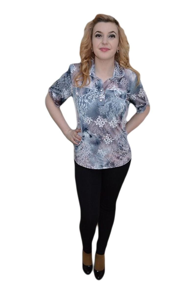 Bluza casual, nuanta de gri, D&J Exclusive, Gri