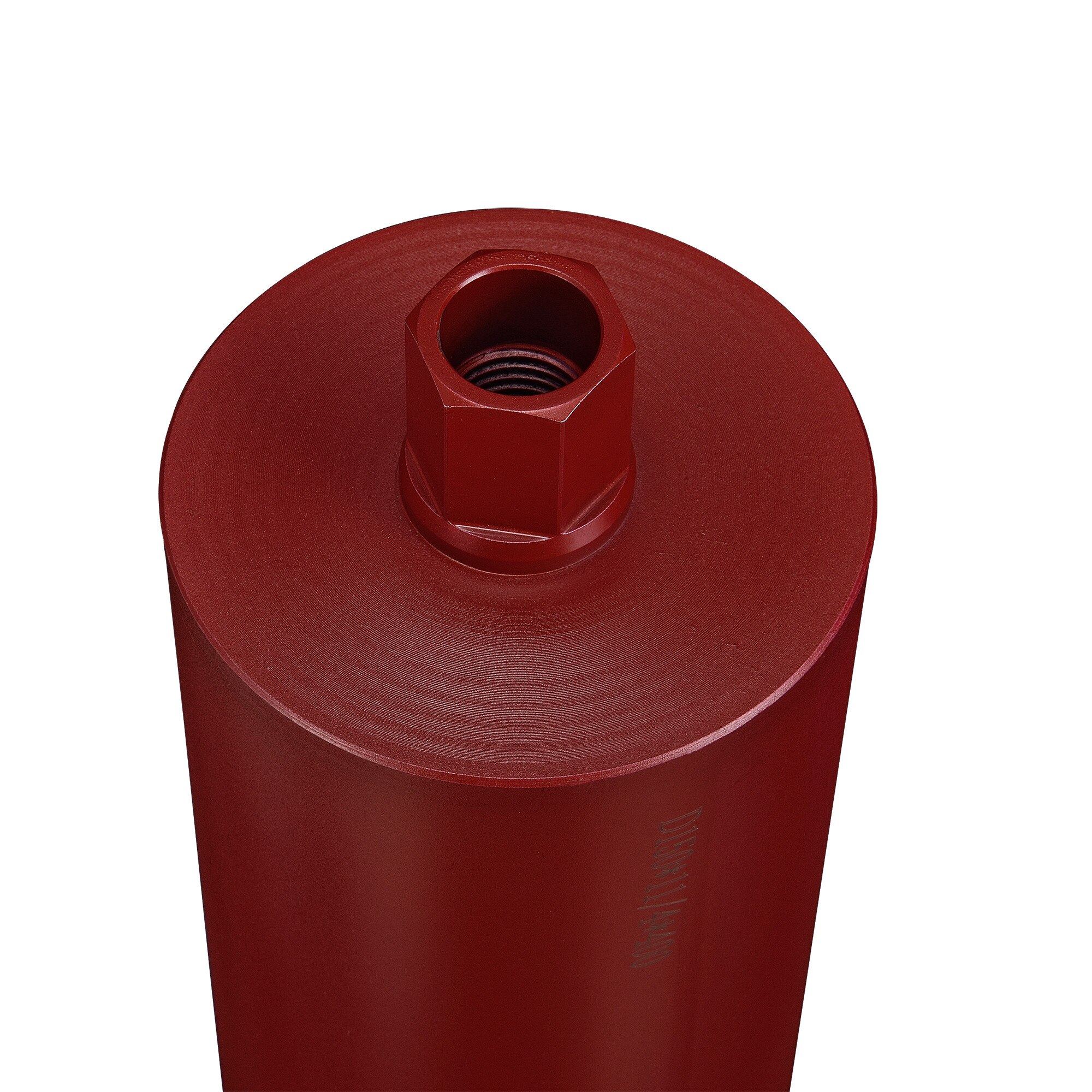 Burghiu diamantat, in.tec, rosu Ø 132 mm, gaurire umeda 400 mm