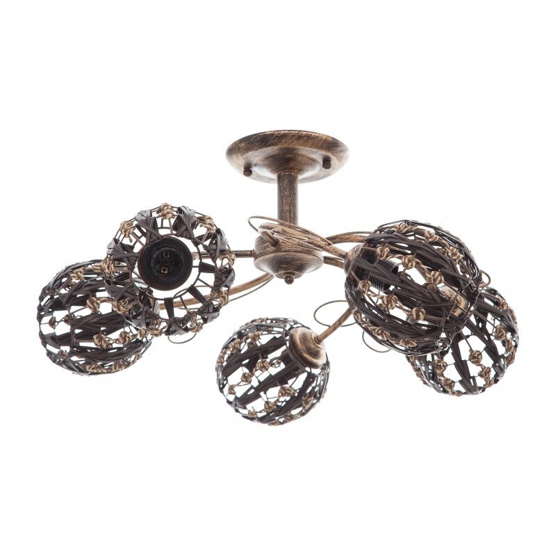 Lustra EL 1281B/5 SBC, maro