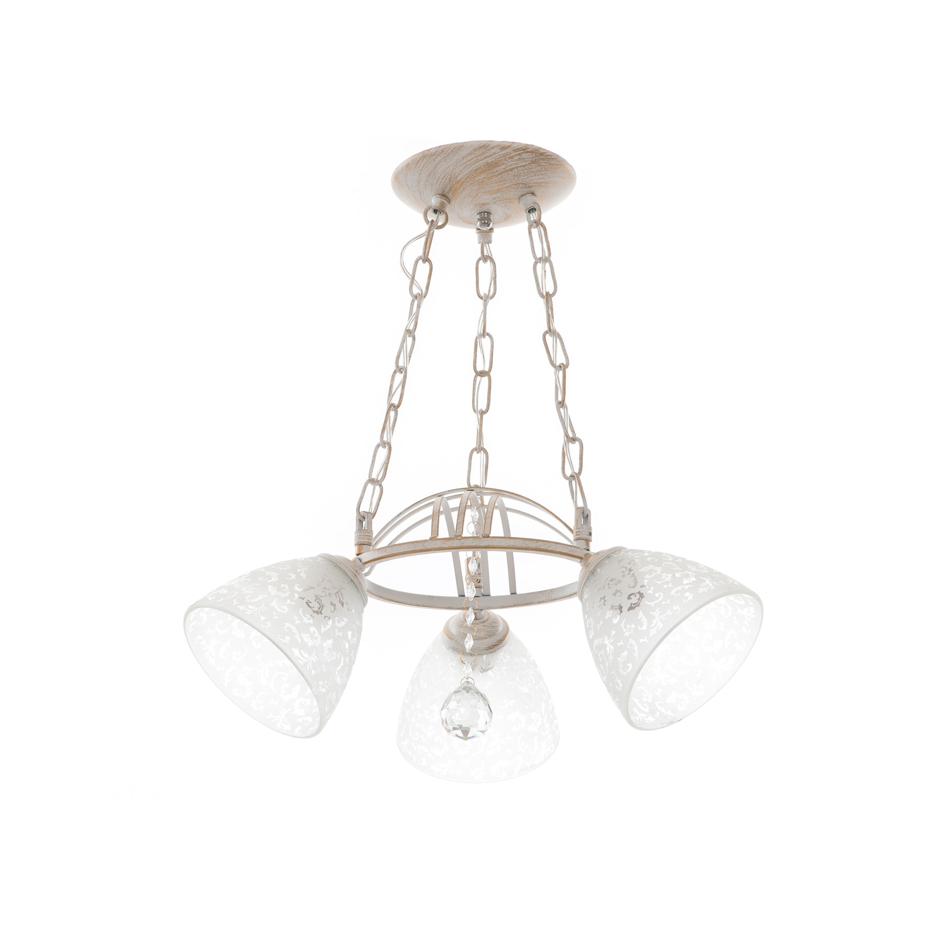 Lustra EL 1388/3 WH, alb