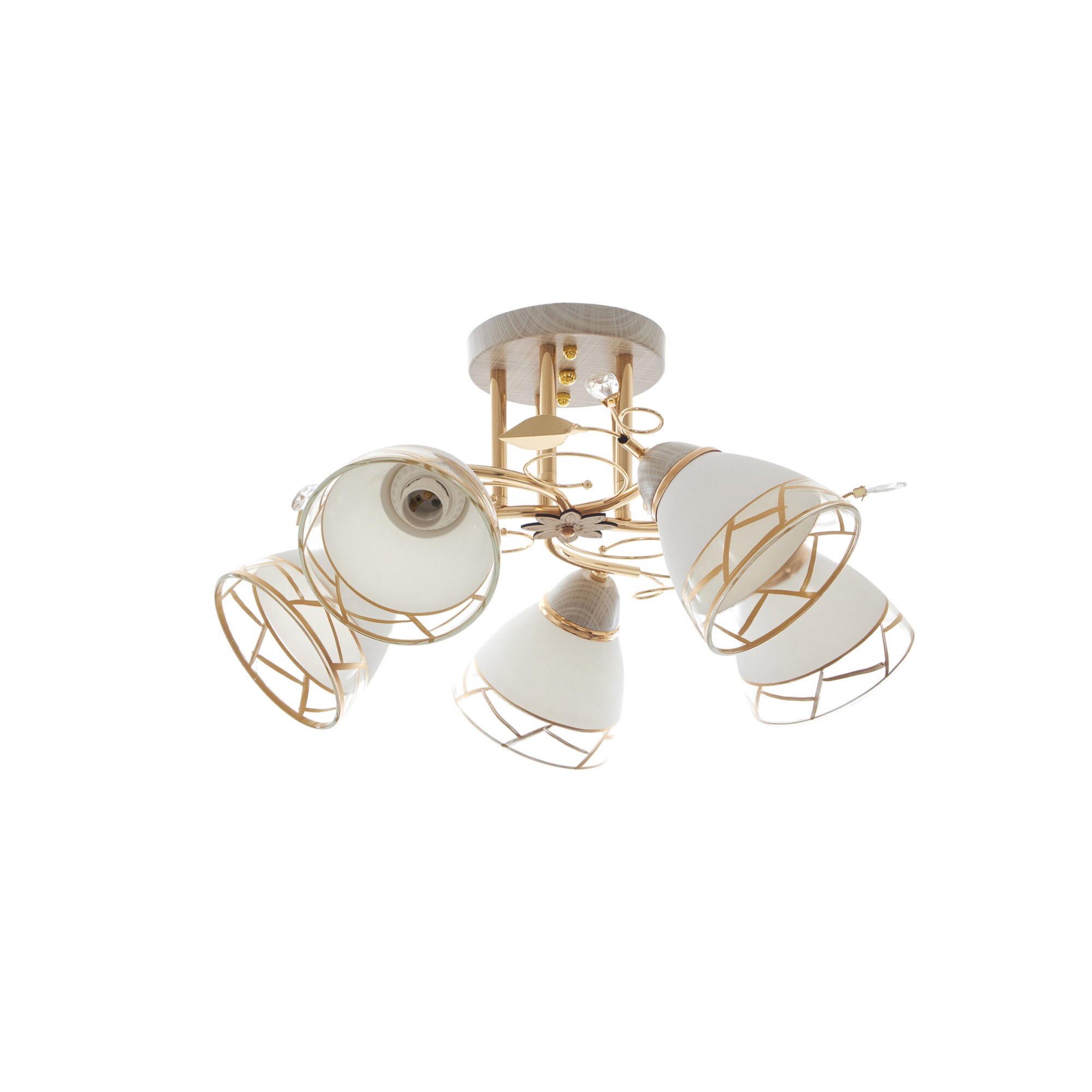 Lustra EL 1383/5 GD, aur