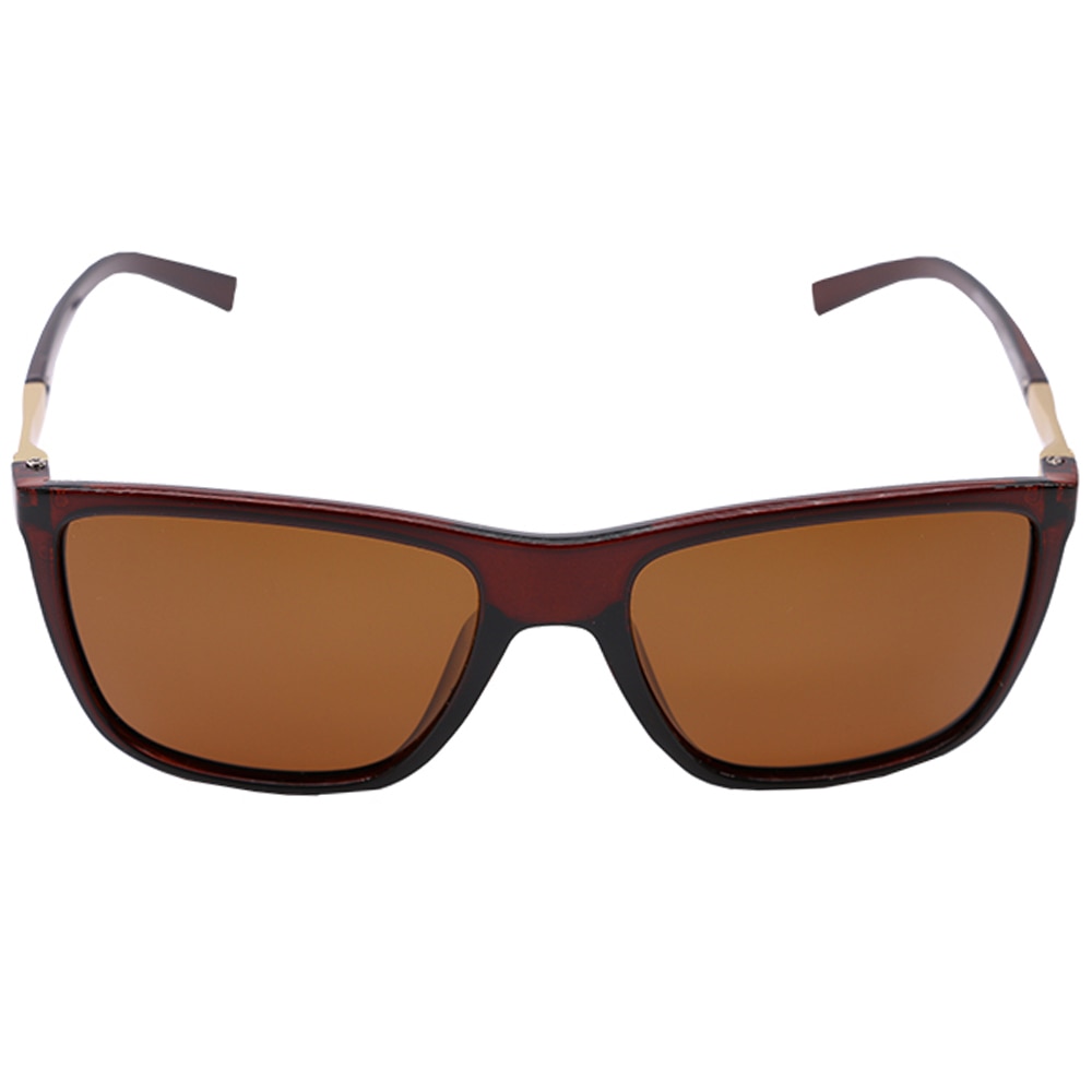 Ochelari de soare pentru barbati, polarizati Wayfarer, p6019c2 Maro