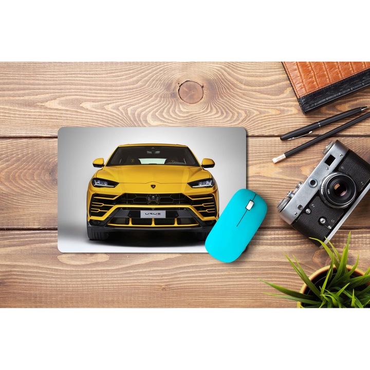 Mouse Pad Lamborghini Urus Super Suv One - 21.5 x 27 x 0.3cm