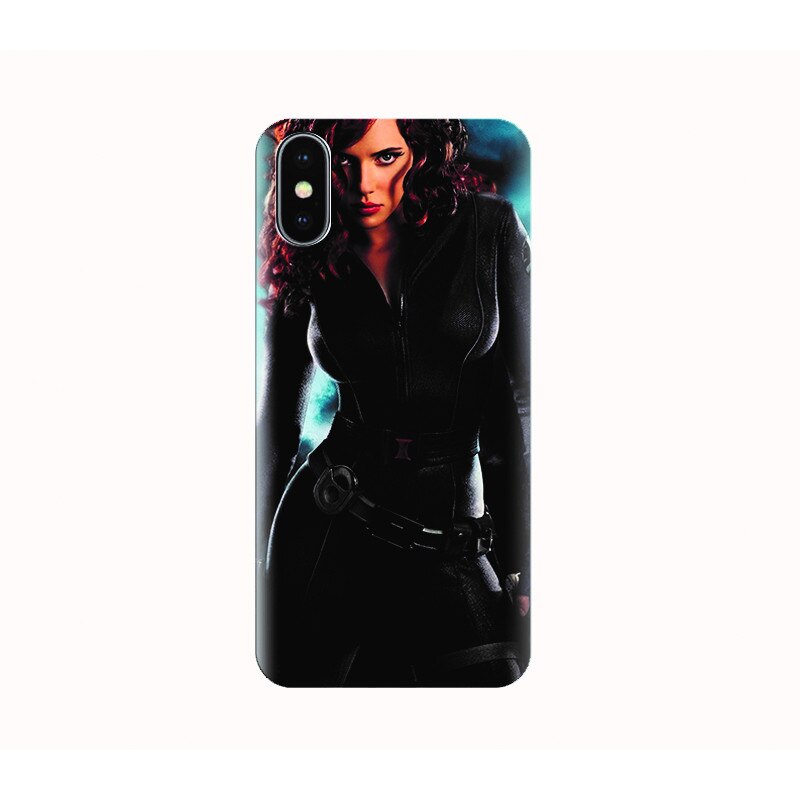 Husa silicon IPHONE X - black wolf