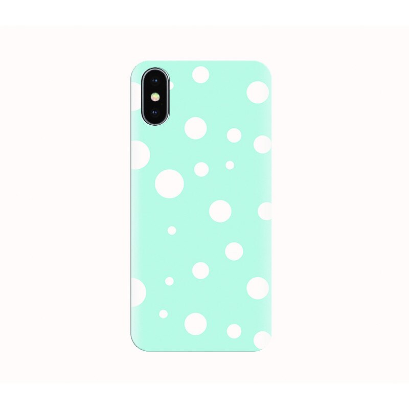 Husa silicon IPHONE X - blue drops