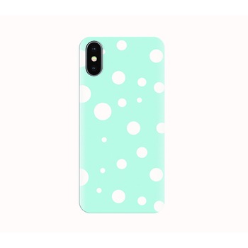 Husa silicon IPHONE X - blue drops Husa silicon IPHONE X - blue drops