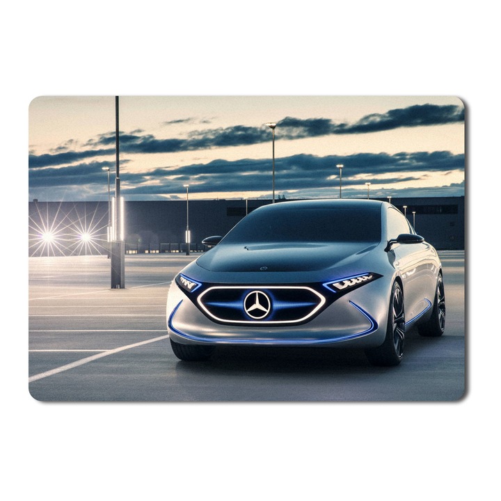 Mouse Pad Mercedes Benz Concept Eq A Electric Cars Frankfurt Motor - 21.5 x 27 x 0.3cm