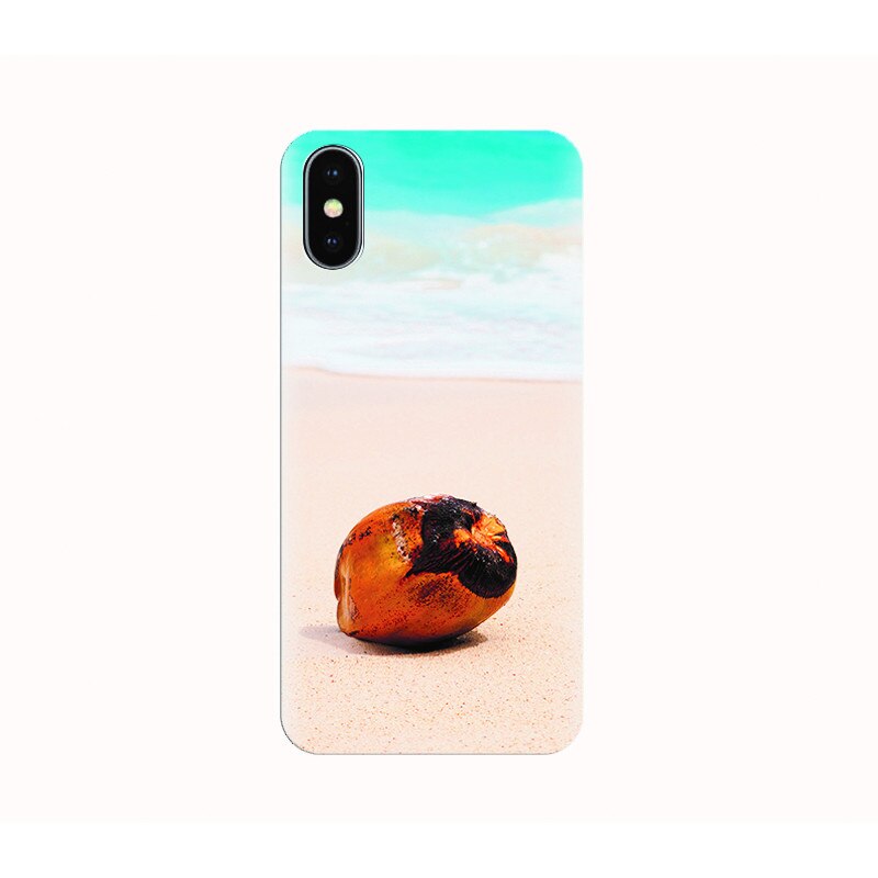 Husa silicon IPHONE X - beach body