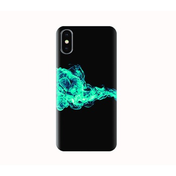 Husa silicon IPHONE X - blue grunge Husa silicon IPHONE X - blue grunge