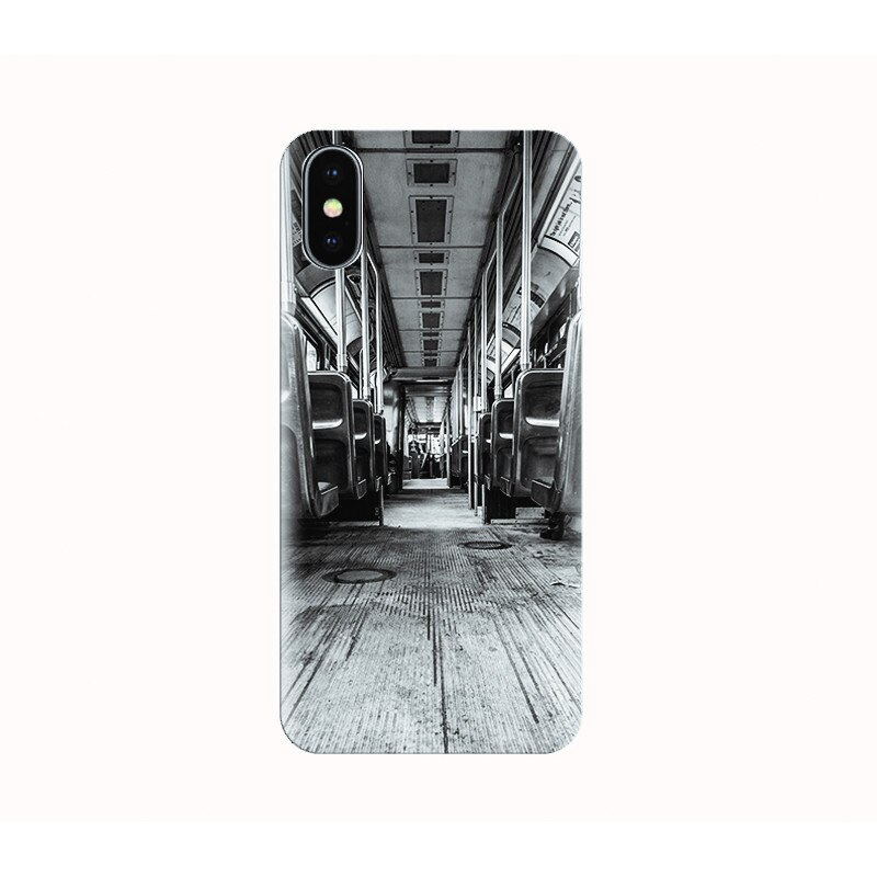 Husa silicon IPHONE X - bus