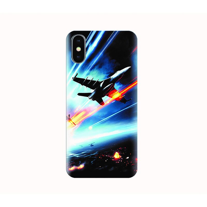 Husa silicon IPHONE X - bf air combat