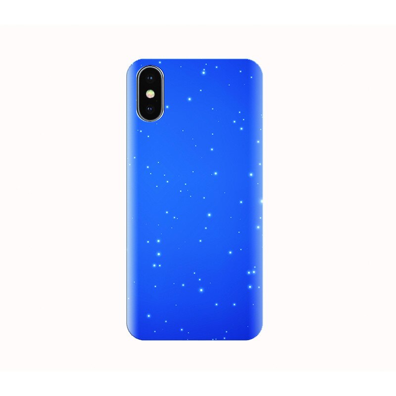 Husa silicon IPHONE X - blue technology