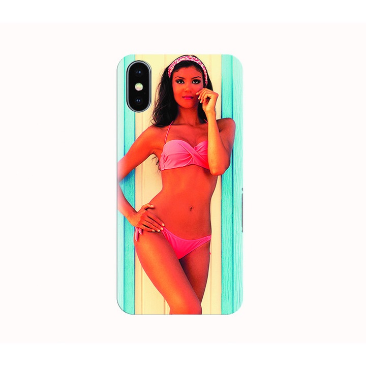 Szilikon tok IPHONE X - bikini babe