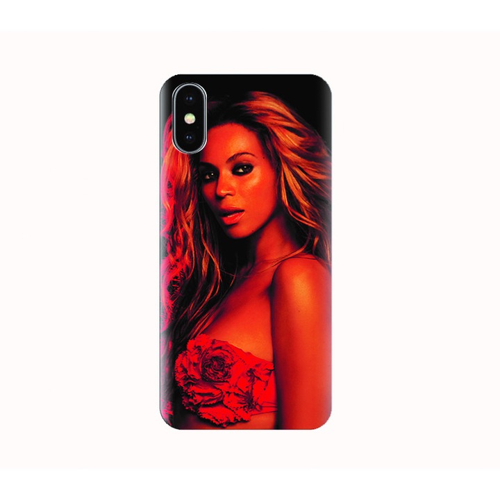 Husa silicon IPHONE X - beyonce