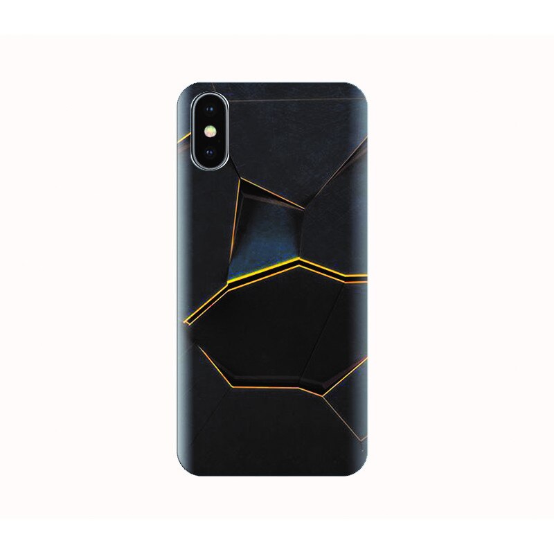 Husa silicon IPHONE X - alien metal