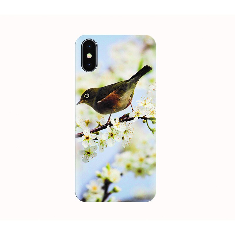 Husa silicon IPHONE X - blossom