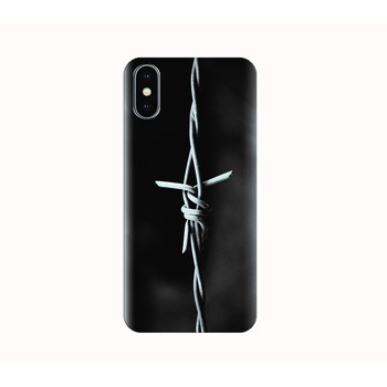 Husa silicon IPHONE X - barbed wire Husa silicon IPHONE X - barbed wire