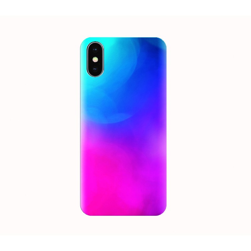 Husa silicon IPHONE X - color wave